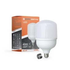 Лампочка Євросвітло 40Вт 6400К (VIS-40-E40/E27)