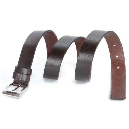 Ремінь Grande Pelle Шкіряний ремінь Коричневий (00776)