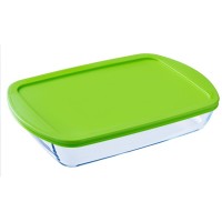 Форма для випікання Pyrex Cook Store прямокутна з кришкою 40 х 27 х 7 см 4.5 л (240P002/7644)