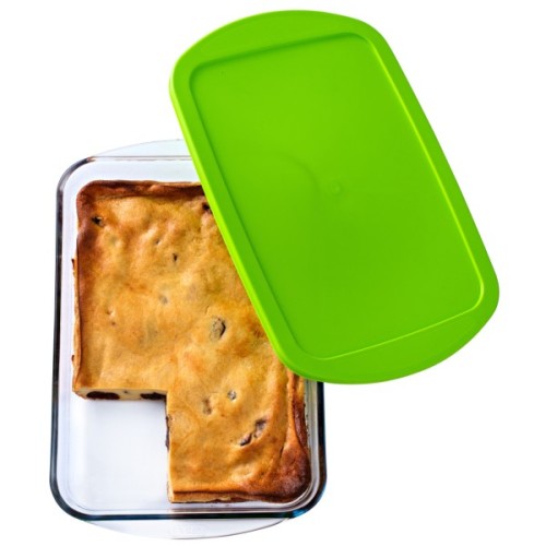 Форма для випікання Pyrex Cook Store прямокутна з кришкою 40 х 27 х 7 см 4.5 л (240P002/7644)