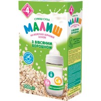 Дитяча суміш Малиш На молочно-зерновій основі з вівсяним борошном 350 г (4820199502071)