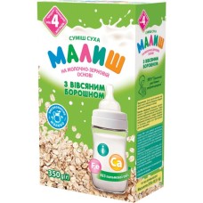 Дитяча суміш Малиш На молочно-зерновій основі з вівсяним борошном 350 г (4820199502071)