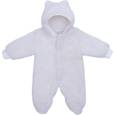 Комбінезон дитячий HAPPY TOT з вушками ПУШОК (1211-62-cream)