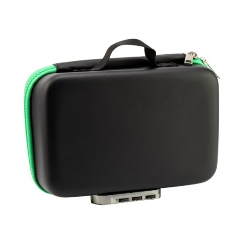 Пенал Cool For School на замку 1 відділення Чорний (QT-5687-Black)