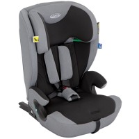 Автокрісло Graco Energi i-Size, 76-150 см (1/2/3), сіро-чорне (GC2219BAMET000)