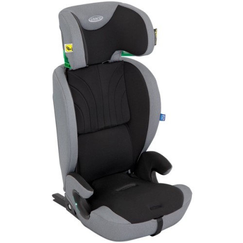 Автокрісло Graco Energi i-Size, 76-150 см (1/2/3), сіро-чорне (GC2219BAMET000)
