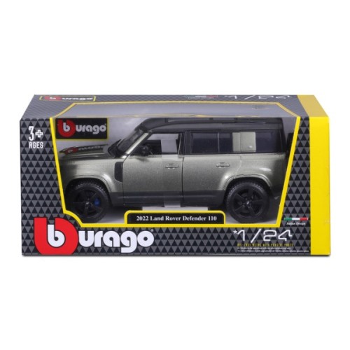 Масштабна модель автомобіля Bburago Land Rover Defender 110 2022 1:24 (18-21101)