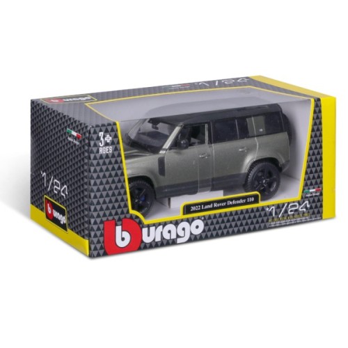 Масштабна модель автомобіля Bburago Land Rover Defender 110 2022 1:24 (18-21101)