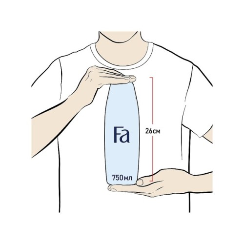 Гель для душу Fa Men Sport Shower Gel 750 мл (5201143728942)