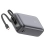 Батарея універсальна Vinga 30000 mAh 65W Display Cable (VPBB3065C)