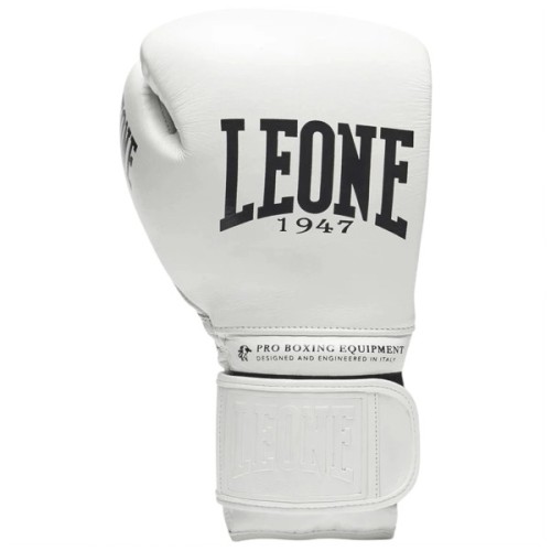 Боксерські рукавички Leone GN111 The Greatest White 16 унцій (бинти в комплекті) (GN111_White_16oz)