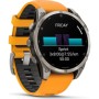 Смарт-годинник Garmin fenix 8 47mm, AMOLED, Saph, Ti/Bare/Grpht, SparkOrg/GrphtBd, (010-02904-11)