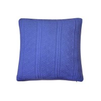 Наволочка Прованс декоративна в'язана Ажурна лаванда 45х45 (012505)