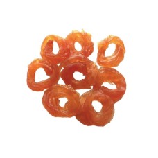 Ласощі для собак Lucky Star М'які кільця в'яленого м'яса курки ≈4 см 85 г (4820111434169)