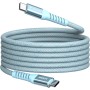 Дата кабель USB-C to USB-C 1.2m Magnetic 100W blue Verbatim (31856)