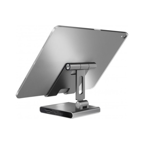 Порт-реплікатор J5create Dock-Station Ipad USB-C 8-in-1 (HDMI/PD/картридер/USB-A/USB-C/Audio) (JTS224-N)
