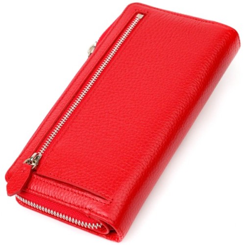 Гаманець Tony Bellucci З блоком для карт та документів з натуральної шкіри Червоний (21956)