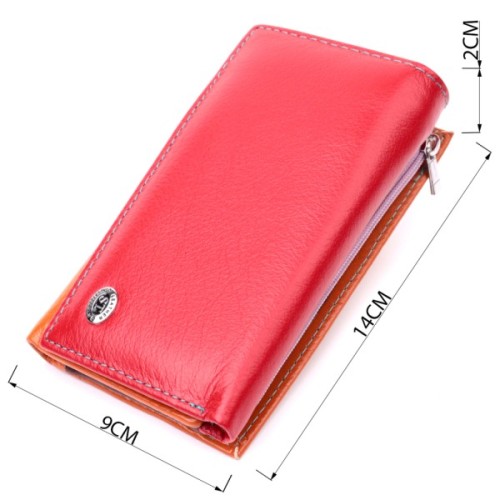 Гаманець ST Leather Шкіряний Різнокольоровий (19442)