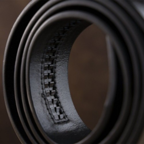 Ремінь Vintage З пряжкою дрібний ромб Чорний (20285)