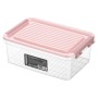 Харчовий контейнер Ardesto Fresh 2.8л, пластик, прямокутна, рожевий (AR1306P)