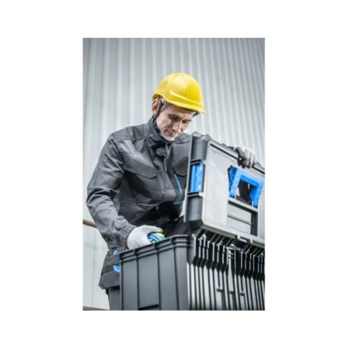 Каска захисна Hoegert PLONER HT5K194 пластик жовта, універсальний розмір (HT5K194)