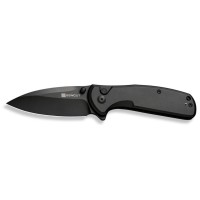 Ніж Sencut ArcBlast, Black Aluminum, Darkwash (S22043B-1)