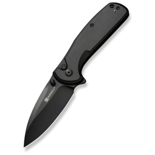 Ніж Sencut ArcBlast, Black Aluminum, Darkwash (S22043B-1)