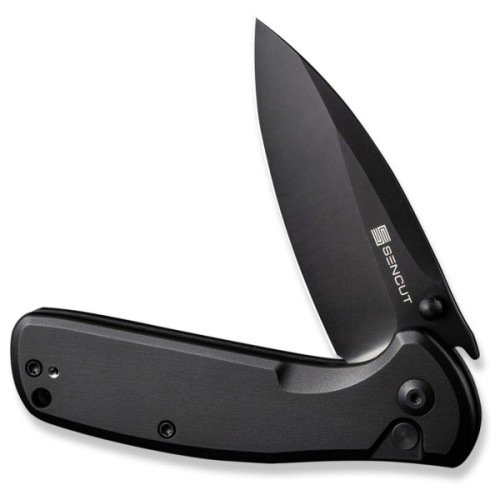Ніж Sencut ArcBlast, Black Aluminum, Darkwash (S22043B-1)