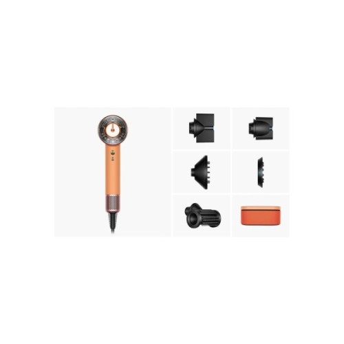 Фен Dyson HD16 Nural Straight/Wavy Ceramic apricot/Topaz (176964-01)