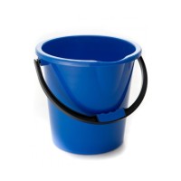 Відро господарське Горизонт Комфорт Синє 10 л (гор-02040/синій)
