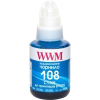 Чорнило WWM Epson L8050/L18050 140г Cyan KeyLock (E108C)