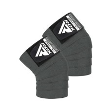 Бинт для спорту RDX на коліна K1 GYM Knee Wraps Grey (WAH-K1G) Бинт для спорту RDX на коліна K1 GYM Knee Wraps Grey (WAH-K1G)