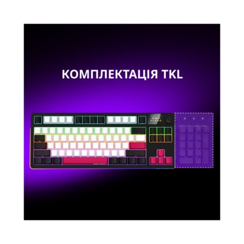 Клавіатура Lorgar KBP70TKLW Wireless TKL Mechanical Pro UA Beige (LRG-KBP70TKLW-RT-US)