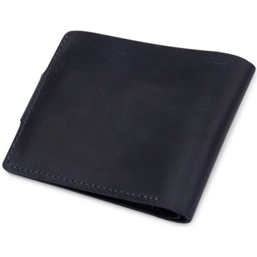 Портмоне Grande Pelle Шкіряне Темно-синє (11519)