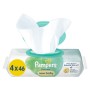 Дитячі вологі серветки Pampers Harmonie New baby 4 пачки х 46 шт (8006540815762)
