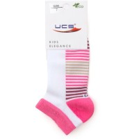 Шкарпетки дитячі UCS Socks в смужку (M0C0201-0089-9G-pink)