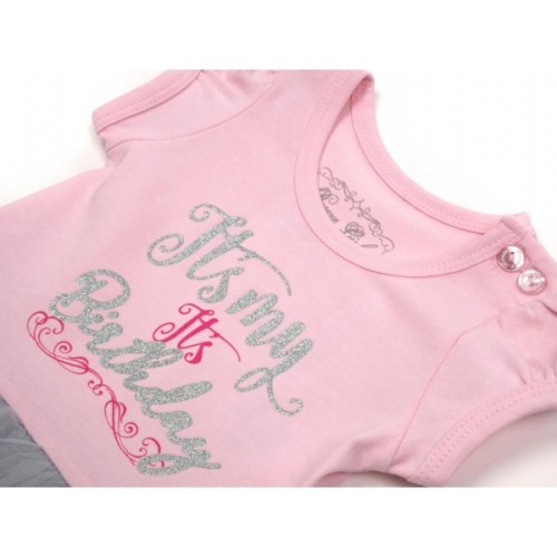 Плаття дитяче Breeze "ITS MY BIRTHDAY" (11239-74G-pink)