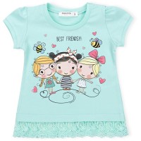Футболка дитяча Breeze "BEST FRENDS" (11043-92G-green)