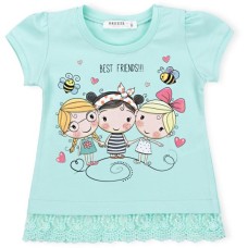 Футболка дитяча Breeze "BEST FRENDS" (11043-92G-green)