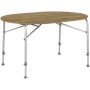 Туристичний стіл Bo-Camp Feather Овальний 130 x 90 cm Коричневий (1404466)