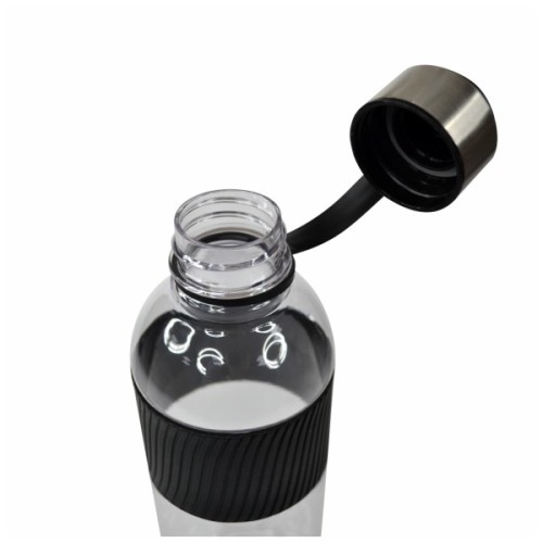 Пляшка для води Line Art Limpid 850 мл чорний (20222LA-01)