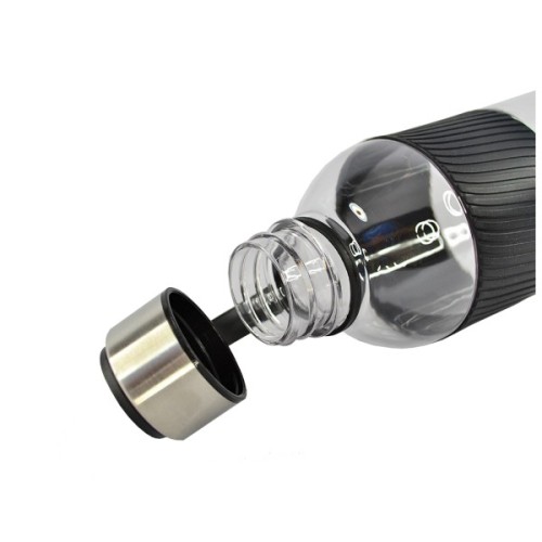 Пляшка для води Line Art Limpid 850 мл чорний (20222LA-01)