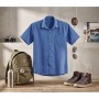 Сорочка дитяча Lakids з коротким рукавом (1552-152B-darkblue)