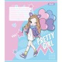Зошит 1 вересня Pretty girl А5 12 аркушів лінія (767221)