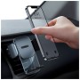 Універсальний автотримач Baseus Easy Control Clamp Car Mount Holder (A Set) Black (SUYK000001)
