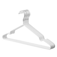 Плічка Ardesto Металеві з ПВХ покриттям Білі 40.5 см 10 шт. (ARHC2810W)