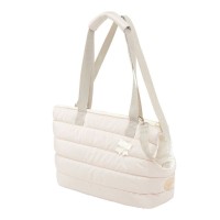 Переноска для тварин Chloe's Home Sienna ecru 38х23х14 см бежева (CLH7792)