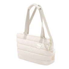 Переноска для тварин Chloe's Home Sienna ecru 38х23х14 см бежева (CLH7792)