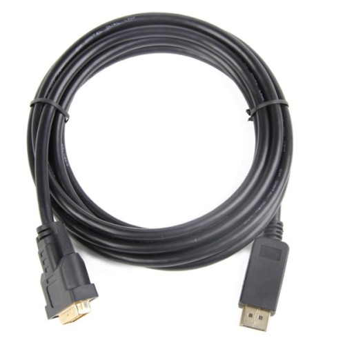 Кабель мультимедійний DisplayPort M to DVI M 1.0m 24+1pin Cablexpert (CC-DPM-DVIM-1M)