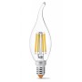 Лампочка Videx Filament C37Ft 6W E14 4100K 220V (VL-C37Ft-06144)